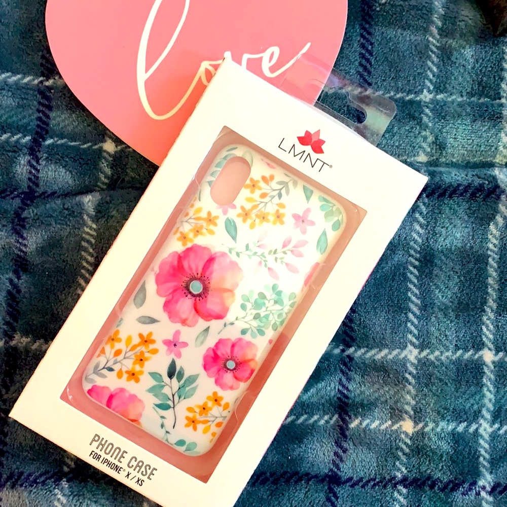 Floral iPhone case for X/XS